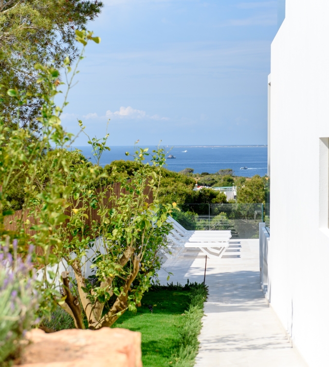 Resa Estates Ibiza sale koop Villa Marcos sea views exterior side villa.JPG